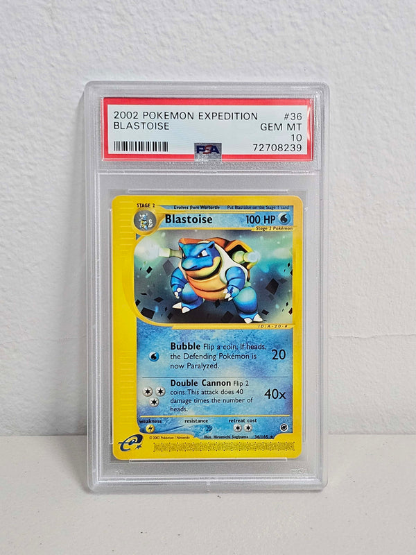 Expedition Blastoise PSA 10
